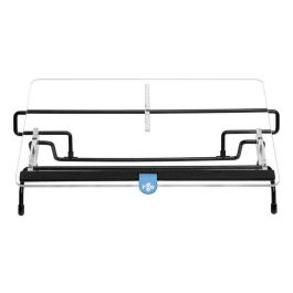 R-Go Tools Soporte Documentos R-Go Flex Read Ergonómico Acrílico Transparente con Apoyo Muñeca para Lectura y Escritura
