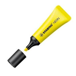 Stabilo Marcador Fluorescente Neon Amarillo Caja 10 Ud con Tecnología Antisecado Precio: 6.50000021. SKU: B13HD4RJPH