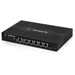 Ubiquiti EdgeRouter 6P Router Gigabit Ethernet Negro con 6 Puertos, USB 3.2 Gen 1, CPU MIPS64 1GHz y Soporte VPN IPSec Precio: 247.50000055. SKU: B15CP3FRVQ
