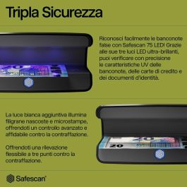 Detector de Billetes Falsos Safescan