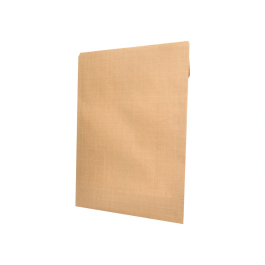 Liderpapel Bolsa Fuelle Kraft Armado 280x365x50mm Solapa Tira Silicona 155gr Caja 50 Unidades