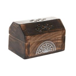 Soporte Home ESPRIT Madera de mango Mandala Indio 9,5 x 5,5 x 6 cm Incienso (6 Unidades) (10 Unidades) Soporte Home ESPRIT Madera de mango Mandala Indio 9,5 x 5,5 x 6 cm Incienso (6 Unidades) (10 Unidades)
