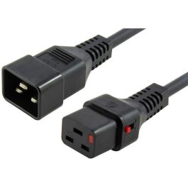 MicroConnect Cable Alimentación C19 IEC Lock a C20 Macho, 2m, Negro, Evita Desconexión Accidental para PDU/Servidores Precio: 16.50000044. SKU: B1EZ78E7GE