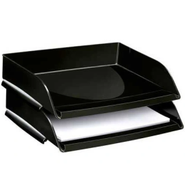 Cep Bandeja de Sobremesa Apaisada Negra Plástico 351x260x69 mm Precio: 8.49999953. SKU: B173R4NC8D