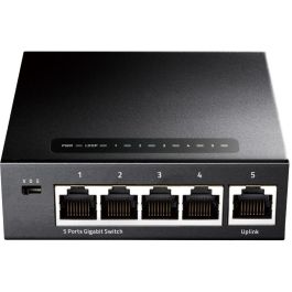 Cudy GS105 Switch Gigabit Ethernet de 5 Puertos RJ-45 (10/100/1000 Mbps) con 10 Gbit/s de Capacidad de Conmutación, Negro Precio: 12.98999977. SKU: B1EWZDNMZW