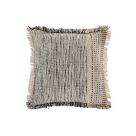 DKD Home Decor Cushions abril 25 natur a Cojín Boho Crudo de Algodón 45x45 cm hecho a mano con cremallera - Pack 2 Unidades Precio: 23.78999997. SKU: B13WMXFT6M