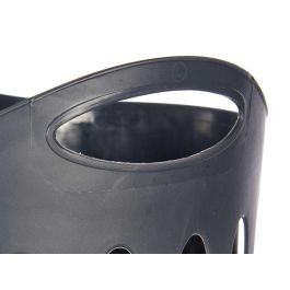 Cesto de Plástico Kipit 50L Antracita con Asas - 42x56x56 cm (12 Unidades) Cesto de Plástico Kipit 50L Antracita con Asas - 42x56x56 cm (12 Unidades)