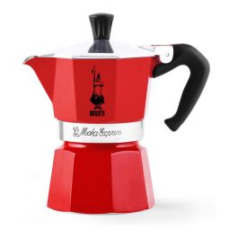 Cafetera Italiana Bialetti 0004942/NP 3 Tazas Rojo Aluminio