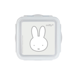 Fiambrera Miffy Niebla Gris 13 x 7.5 x 13 cm