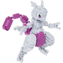 Figura para construir - BANDAI - NANOBLOCK - Pokémon - Mewtwo Figura para construir - BANDAI - NANOBLOCK - Pokémon - Mewtwo