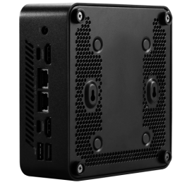 MSI 936-B0B111-238 Cubi NUC 1MG-238BEU Mini PC Barebone Intel Core 5 120U, DDR5 hasta 64GB, Wi-Fi 6E, Negro