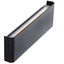 Aplique LED de Pared Metro [HO-WL-METRO-24W-W] 24W 2260Lm 4200K Negro, Diseño Nórdico para Interior, Equiv. 200W, 40.000h Precio: 27.89000027. SKU: B13WEXXEFD