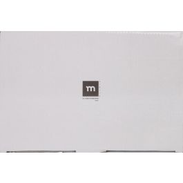 La Mediterranea Set 6 Vasos de Cristal Leza 400 ml – Ø8.7x11 cm para Agua, Zumo o Refrescos (8 Cajas)