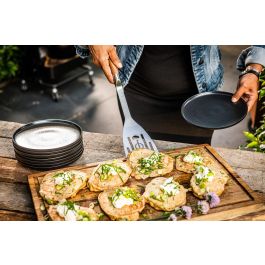 Espátula ranurada - FORJADA - CHURRASCO - Acero inoxidable S - 38,5 x 13,5 x 5 cm Precio: 69.4056. SKU: B1HEY25RYJ