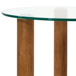 Home Deco Factory Juego 2 Mesas Nido Vidrio Cristal Cocooning