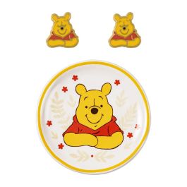 PEERS HARDY Pendientes y bandeja de baratijas Winnie the Pooh Disney bañados en oro