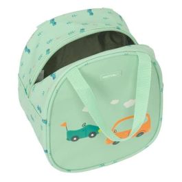 Portameriendas Térmico Safta Coches Verde 19 x 22 x 14 cm Portameriendas Térmico Safta Coches Verde 19 x 22 x 14 cm