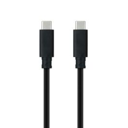 Cable USB-C NANOCABLE 10.01.4100 Negro 50 cm (1 unidad)