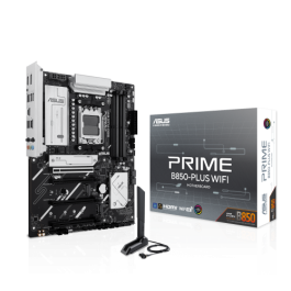 Asus PRIME B850-PLUS WiFi Placa Base Socket AM5 DDR5 PCIe 5.0 WiFi 6E ATX para AMD Ryzen 9000 8000 7000