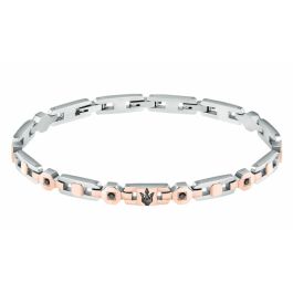 Pulsera Hombre Maserati Acero Inoxidable 21,5 cm Plateado