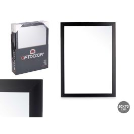 Espejo Negro 50x70 cm Giftdecor - Cristal y Poliestireno (8 Unidades) Espejo Negro 50x70 cm Giftdecor - Cristal y Poliestireno (8 Unidades)