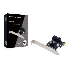 Conceptronic Emrick03 Tarjeta Controladora PCI Express a 4 Puertos SATA III 6 Gbps