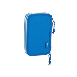 Plumier Doble RCD Espanyol Azul Blanco 12.5 x 19.5 x 4 cm (28 piezas)
