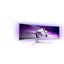 Philips 49M2C8900 Monitor Gaming 48.9" Dual QHD QD-OLED Curvo 240Hz 0.03ms FreeSync Premium Pro G-SYNC Compatible Ambilight