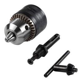 Wolfcraft Set SDS-plus Portabrocas 1,5-13mm con Llave y Adaptador 2649000