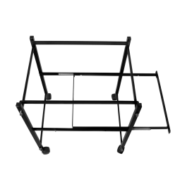 Q-connect Carrito para Carpetas Colgantes Folio con Ruedas y Bandeja Extraible Negro 450 x 650 x 540 mm