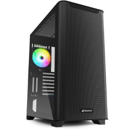 Sharkoon M30 RGB Black Full Tower PC Gaming ATX E-ATX con Iluminación RGB y Panel Templado