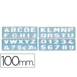 Liderpapel Plantilla de Rotulación 1800 Letras y Números 100 mm Precio: 13.95000046. SKU: B1GV8NZQWJ