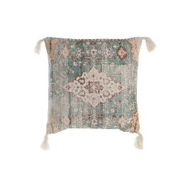 Cojin Arabe DKD Home Decor Azul Beige 10 x 45 x 45 cm