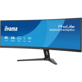 Iiyama XCB4594DQSU-B1 Monitor Curvo Ultra Panorámico 45" Dual QHD USB-C HDMI DisplayPort