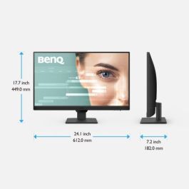 Monitor BenQ Gw2790 (9H.LLTLJ.LBE) ) 27” Ips, Fhd, 100Hz, 99% Srgb, 1300:1, 2X Hdmi 1X Dp, Altavoces, Vesa, Eye Care.