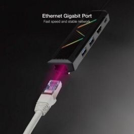 Docking USB Tipo-C Nanocable 10.16.0501/ 2xUSB/ 1xUSB Tipo-C PD/ 1xHDMI/ 1xRJ45/ Negro Docking USB Tipo-C Nanocable 10.16.0501/ 2xUSB/ 1xUSB Tipo-C PD/ 1xHDMI/ 1xRJ45/ Negro
