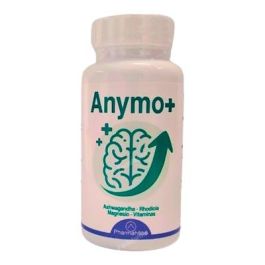 PHARMAHEBE Anymo+ Complemento Alimenticio para Estrés y Sistema Nervioso, Vegano, sin Gluten, 60 Cápsulas Precio: 20.5000004. SKU: B1KBPZ7CLS