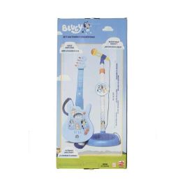 Guitarra y microfono con pie extensible bluey (altura regulable) 60x30x17 cm Guitarra y microfono con pie extensible bluey (altura regulable) 60x30x17 cm