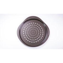 Pyrex Asimetria Fuente para Pizza 32 cm Acero Antiadherente, Apto Horno y Lavavajillas, con 10 años de garantía Pyrex Asimetria Fuente para Pizza 32 cm Acero Antiadherente, Apto Horno y Lavavajillas, con 10 años de garantía