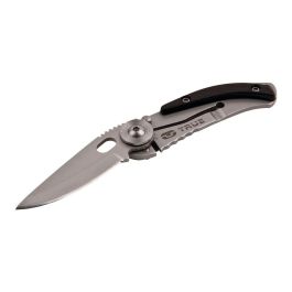 True Skeletonknife Navaja Pequeña Minimalista Plegable Diseño Plateado y Negro con Llavero Precio: 9.68999944. SKU: B1JZKVH3JR