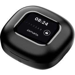 4smarts Auriculares Open-Ear Bluetooth SkyBuds AI Screen, negros