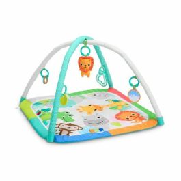 Bright Starts Alfombra de Actividades Plegable para Bebé BS17516 - Azul Jungla con Juguetes Sensoriales y Musicales, Espejo Precio: 40.88999948. SKU: B1HCLTRV5E