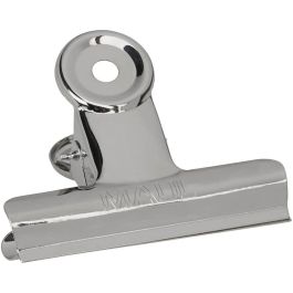 MAUL 2177096 Klemmer MAULstandard, de Metal, Plata, 77 mm, Ancho de Abrazadera 2 cm, Paquete de 5