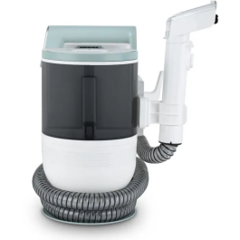Hkoenig TWT88 Limpiador textil con agua caliente, 1600 ml, 290 ml/min, 1200 W, Blanco