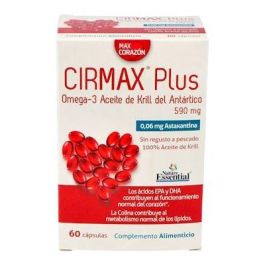NATURE ESSENTIAL Cirmax Krill Oil 590 mg 60 perlas - Suplemento para apoyo cardiovascular EPA, DHA y Colina Precio: 21.5000005. SKU: B16ZS4DPMM