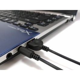 Equip 245333 Altavoces 2.0 para Notebook/PC, con cable USB, 3W, 80-20 Hz, 40Ω, Negro/Blanco