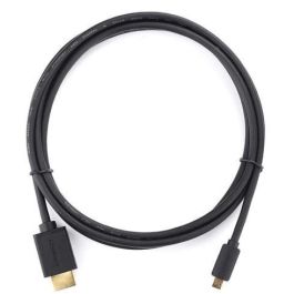 Ugreen Cable Micro HDMI Macho a HDMI Macho 3m Negro Ugreen 30104 | Soporte 3D, Conectores Dorados, PVC Plug and Play