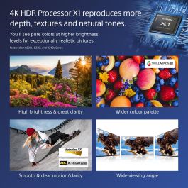 Sony FW-75BZ40L Pantalla Profesional LCD 75" (190,5 cm) 4K Ultra HD para Señalización Digital 24/7