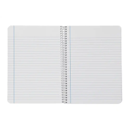 Liderpapel Cuaderno Espiral A4 Smart Tapa Blanda 80 Hojas 75gr Horizontal 8mm Con Margen Colores Surtidos