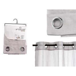 Cortina Visillo Gris Claro 140X260 Cm Giftdecor (6 Unidades) Precio: 36.49999969. SKU: B1HBYC5WFP